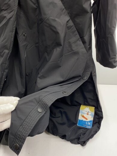 商品画像：エフライトカラーレスロングダウンジャケット/S/ナイロン/BLK/無地/F1802NA0025 7