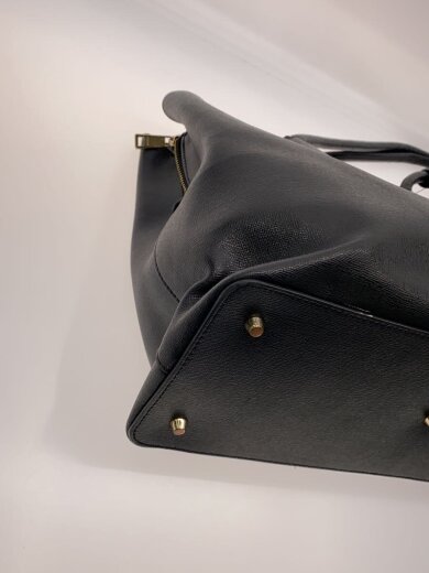 商品画像：トートバッグ/レザー/BLK/無地 6