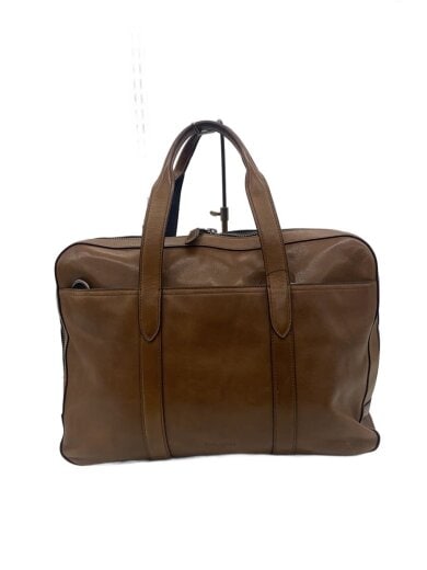 商品画像：ブリーフケース/レザー/BRW/無地/72266 1