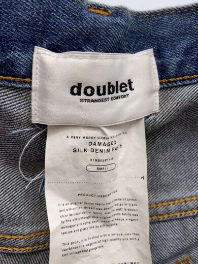 商品画像：ボトム/S/デニム/IDG/DAMAGED SILK DENIM PANTS// 4