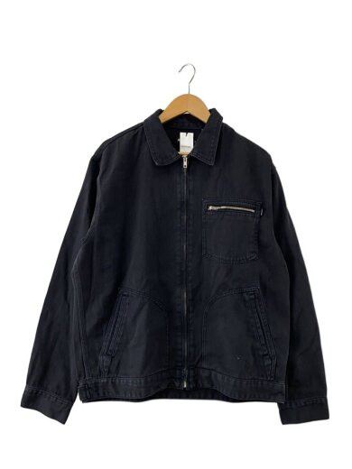 商品画像：ジャケット/L/コットン/BLK/無地/101261021010 1