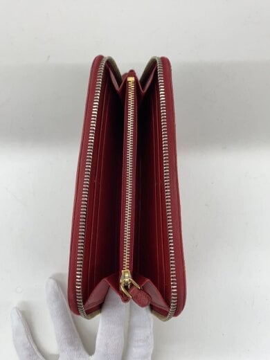 商品画像：長サイフ/牛革/RED/レディース 4