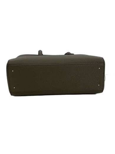 商品画像：ハンドバッグ/レザー/KHK/無地 4