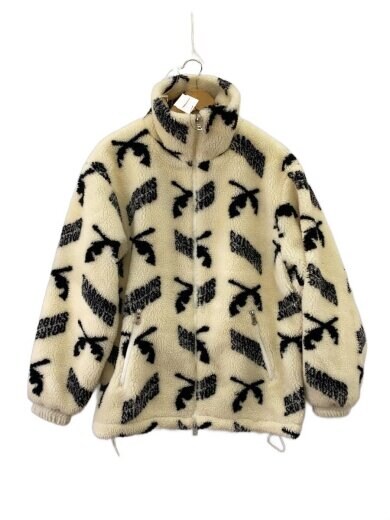 商品画像：JACQUARD ECOPET BOA/フリースジャケット/1/ポリエステル/CRM/無地/19FGB-08// 1