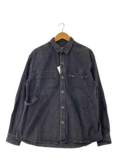 商品画像：DENIM PAINTER SHIRTS/長袖シャツ/M/デニム/BLK/無地// 1