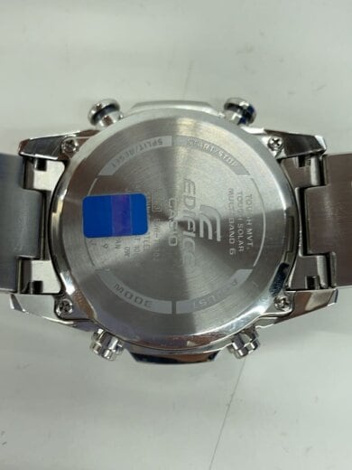 商品画像：ソーラー腕時計・EDIFICE/アナログ/ステンレス/BLK/SLV// 3