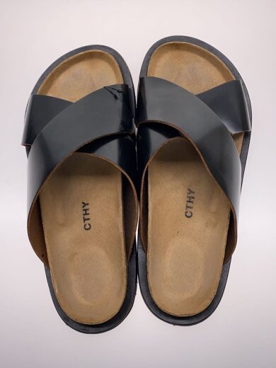 商品画像：CROSS LETHER DAD SANDALSサンダル/3/BLK/レザー// 3