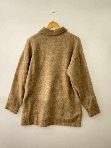商品画像：WOOL MOHAIR KNIT POLO SHIRT/ニット・セーター(厚手)/ウール/BEG/無地/MT-// 2