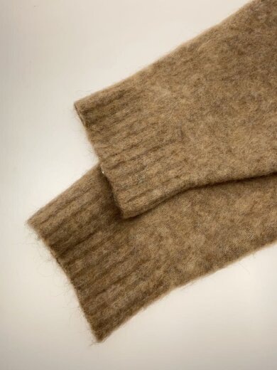 商品画像：WOOL MOHAIR KNIT POLO SHIRT/ニット・セーター(厚手)/ウール/BEG/無地/MT-// 5