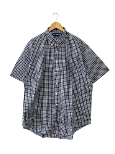 商品画像：BLAKE/半袖シャツ/XL/コットン/NVY/チェック// 1