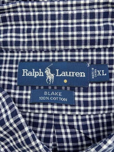 商品画像：BLAKE/半袖シャツ/XL/コットン/NVY/チェック// 3