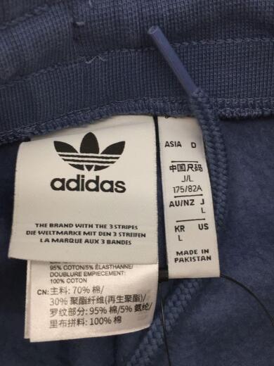 画像：adidas3ストライプボトム/L/コットン/BLU/無地/gn3528/アディカラークラシックス4