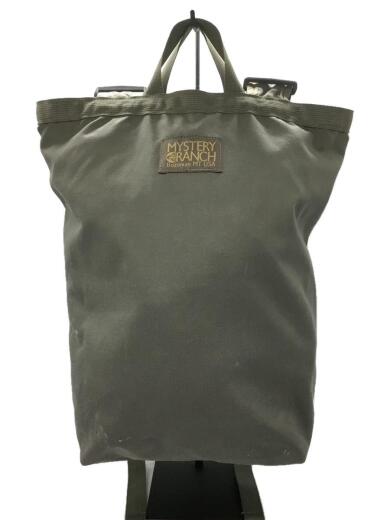 画像：MYSTERY RANCHリュック/--/グリーン/色褪せ汚れ有1