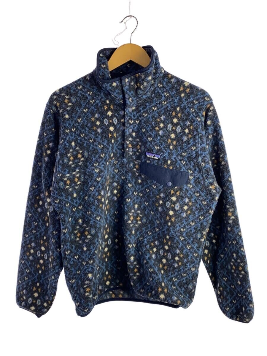 patagonia / フリースジャケット/XS/ポリエステル/BLK/総柄/STY25580FA18