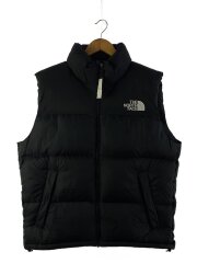 ダウンベスト/XL/ナイロン/BLK/ND92232