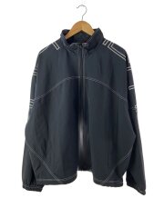 25ss/Spellout Embroidered TrackJacket/ナイロンジャケット/L/ナイロン/BLK