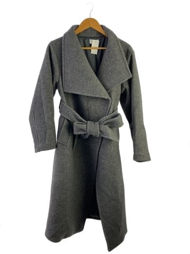 商品画像：コート/M/ポリエステル/GRY/無地/12-2409005 1