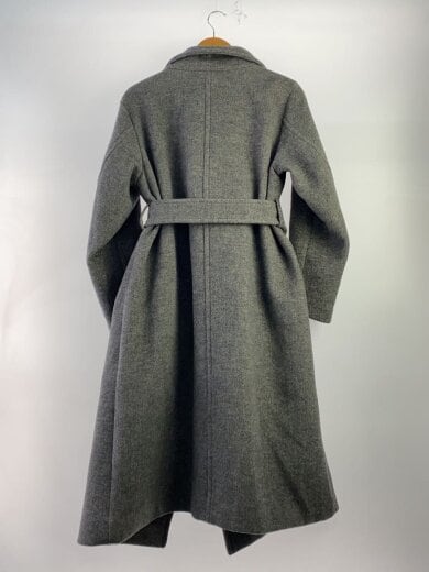 商品画像：コート/M/ポリエステル/GRY/無地/12-2409005 2
