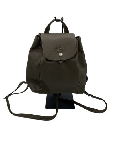 商品画像：リュック/レザー/KHK/無地 1