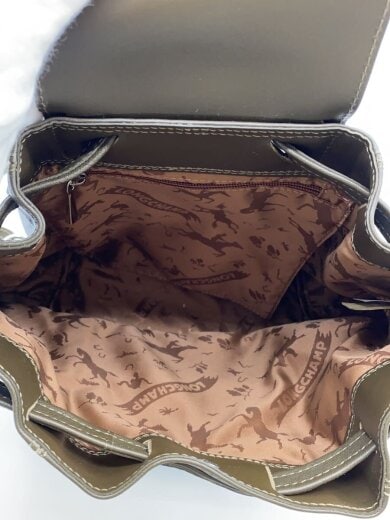 商品画像：リュック/レザー/KHK/無地 6