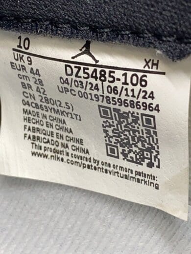 商品画像：AIR JORDAN 1 RETRO HIGH OG_エアジョーダン1 レトロ ハイ OG/28cm/RED 5