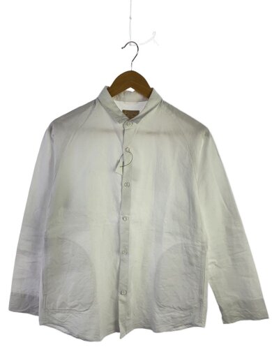 商品画像：長袖シャツ/--/コットン/WHT 1