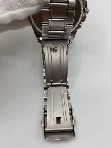 商品画像：クォーツ腕時計/アナログ/ステンレス/GRN/SLV/MTP-1375// 5