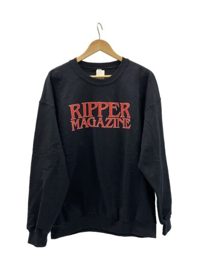 商品画像：スウェット/XL/コットン/BLK/無地 1