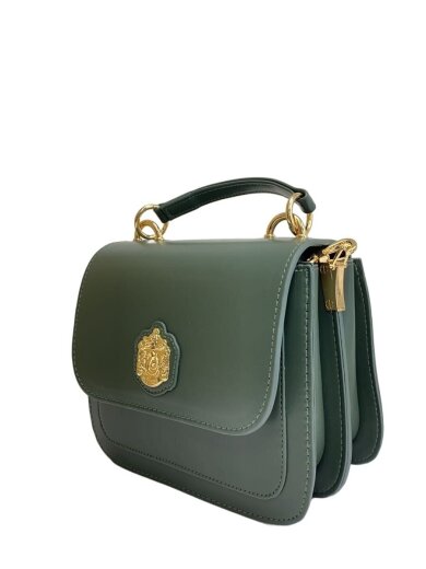 商品画像：×ハリーポッター/ショルダーバッグ/フェイクレザー/GRN/スリザリン 2