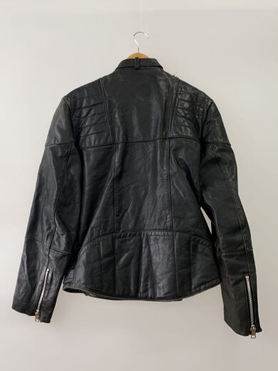 商品画像：ダブルライダースジャケット/42/レザー/BLK 2