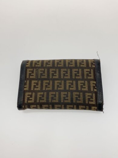 商品画像：2つ折り財布/キャンバス/BRW/総柄/レディース 2