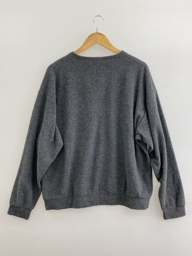 商品画像：パイルLSカットソー/長袖Tシャツ/L/アクリル/GRY/無地 2