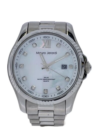 商品画像：ソーラー腕時計/アナログ/SV/MJ-037 1