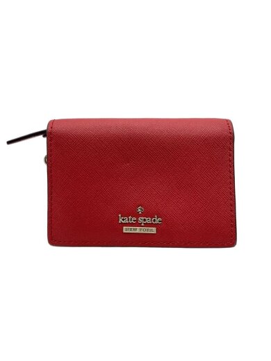 商品画像：カードケース/レザー/RED/レディース// 1