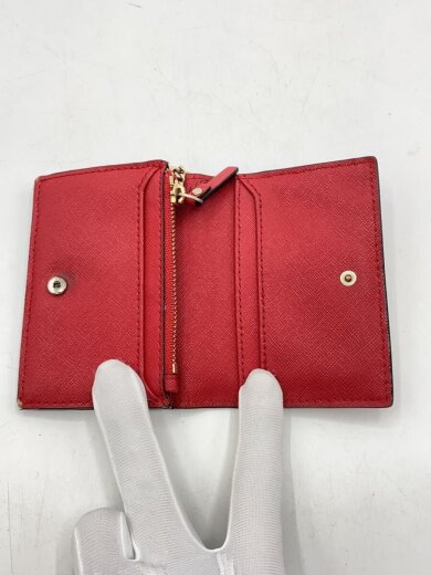 商品画像：カードケース/レザー/RED/レディース// 4
