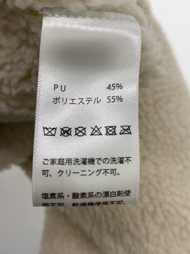 商品画像：ハイネックボアジャケット//ポリエステル/無地/sanw22a054 4