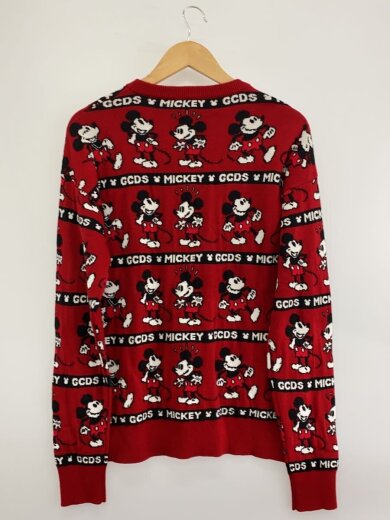 商品画像：ニット・セーター(厚手)/--/ウール/RED/総柄// 2