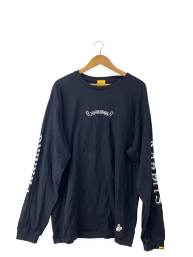 商品画像：長袖Tシャツ/XL/コットン/BLK// 1