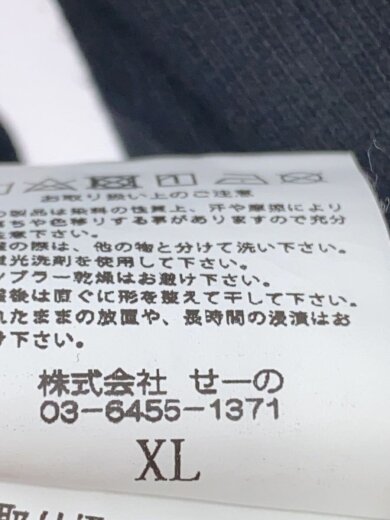 商品画像：長袖Tシャツ/XL/コットン/BLK// 4