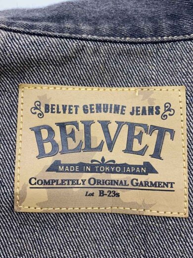 商品画像：belvet/Washed Black Denim Set up / Jacke/Gジャン/M/デニム/BLK/ 4
