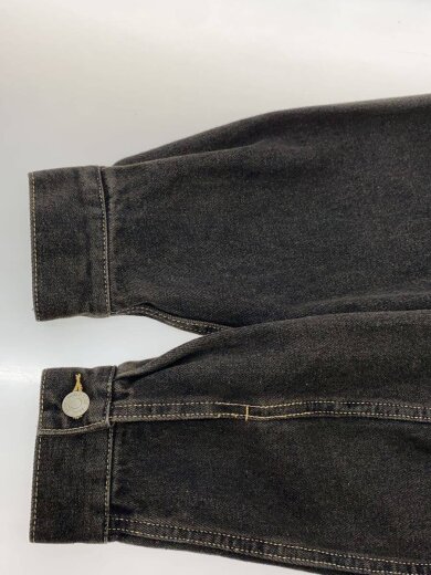 商品画像：belvet/Washed Black Denim Set up / Jacke/Gジャン/M/デニム/BLK/ 6