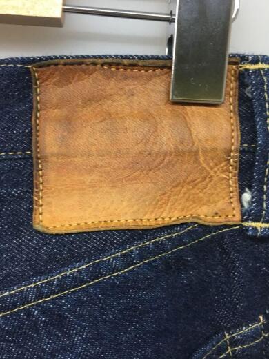 画像：WAREHOUSEストレートパンツ/34/デニム/IDG/GENUS/Dead Stock Blue4