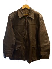 Vintage/50s～/Albert Richard/ゴートレザーカーコート/Lightningジップ