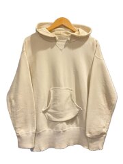 Vintage/30s～40s/後付けパーカー/ドラポケ/両V/バックステンシル/XL程度/GRY