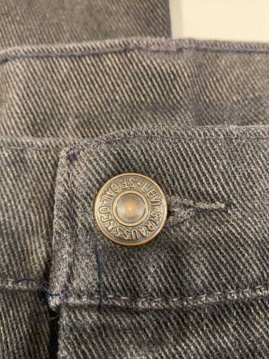 商品画像：EURO Levis/80s～/ポーランド/ブラックデニムパンツ/SIZE:W32(実寸) 3