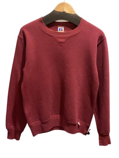 商品画像：Vintage/90s/USA製/クルーネックスウェット/SIZE:S/コットン/ボルドー/無地 1