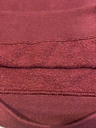 商品画像：Vintage/90s/USA製/クルーネックスウェット/SIZE:S/コットン/ボルドー/無地 6