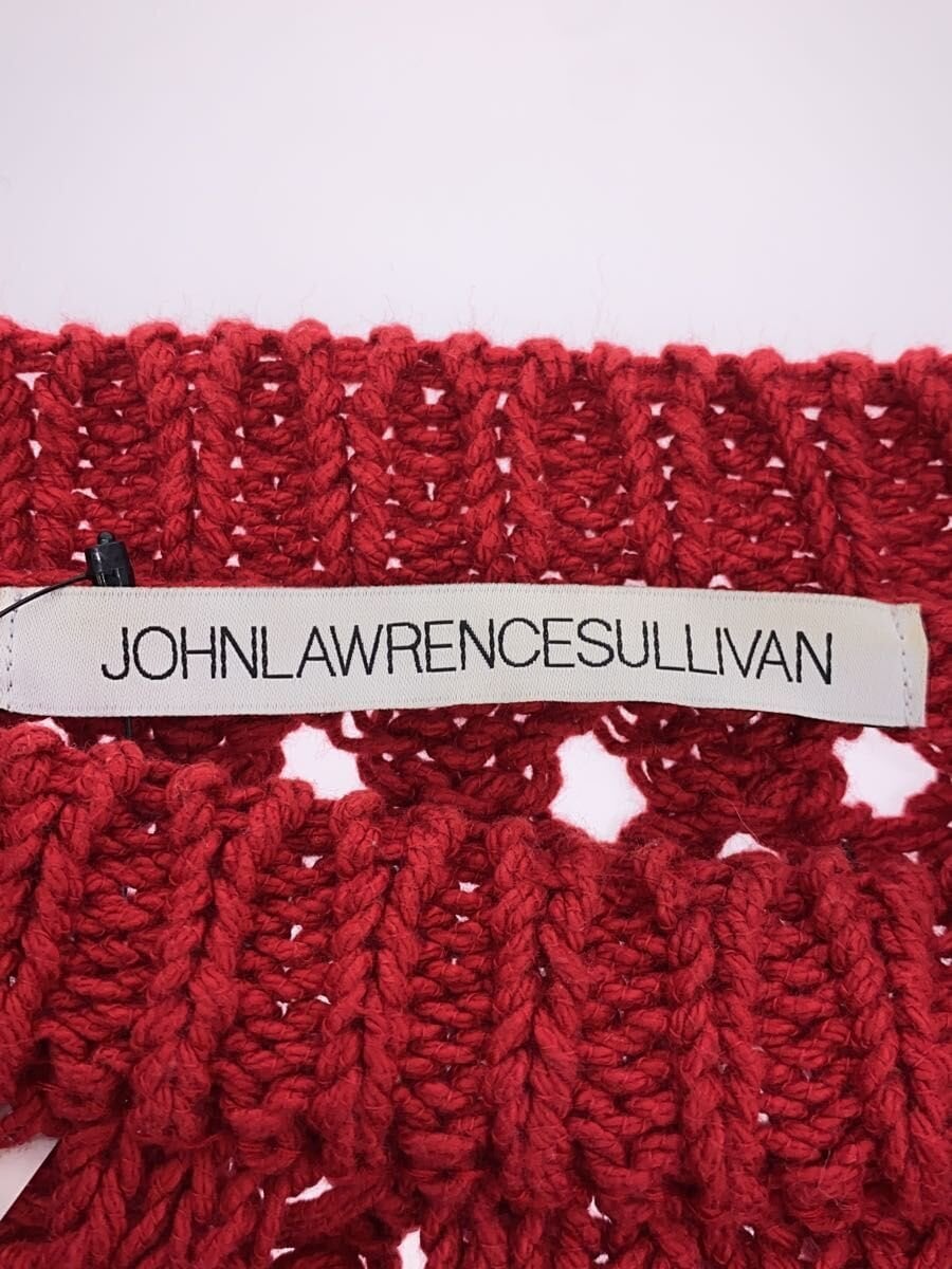 JOHN LAWRENCE SULLIVAN / ニット・セーター(厚手)/S/コットン/RED/4A002-0122-41