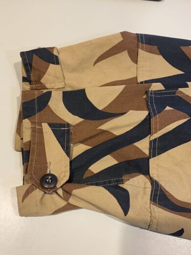 商品画像：Vintage/80s～/ASAT/トライバルカモ/BDUジャケット/SIZE:M-REGULAR/ブラウン 5