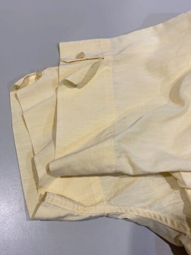 商品画像：Vintage/60s～70s/半袖オープンカラーシャツ/SIZE:M/コットン/YLW/無地 5